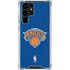 NBA New York Knicks Distressed Galaxy S24 Ultra Clear Case